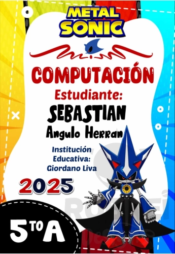 Sonic Metal Caratula